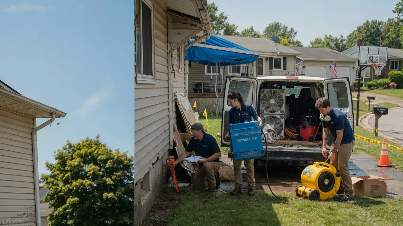 Ceiling Leak Cleanup in Waveland, IN near me